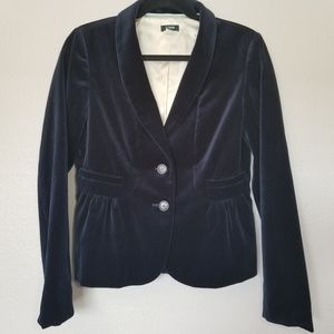 J. Crew Velvet Blazer